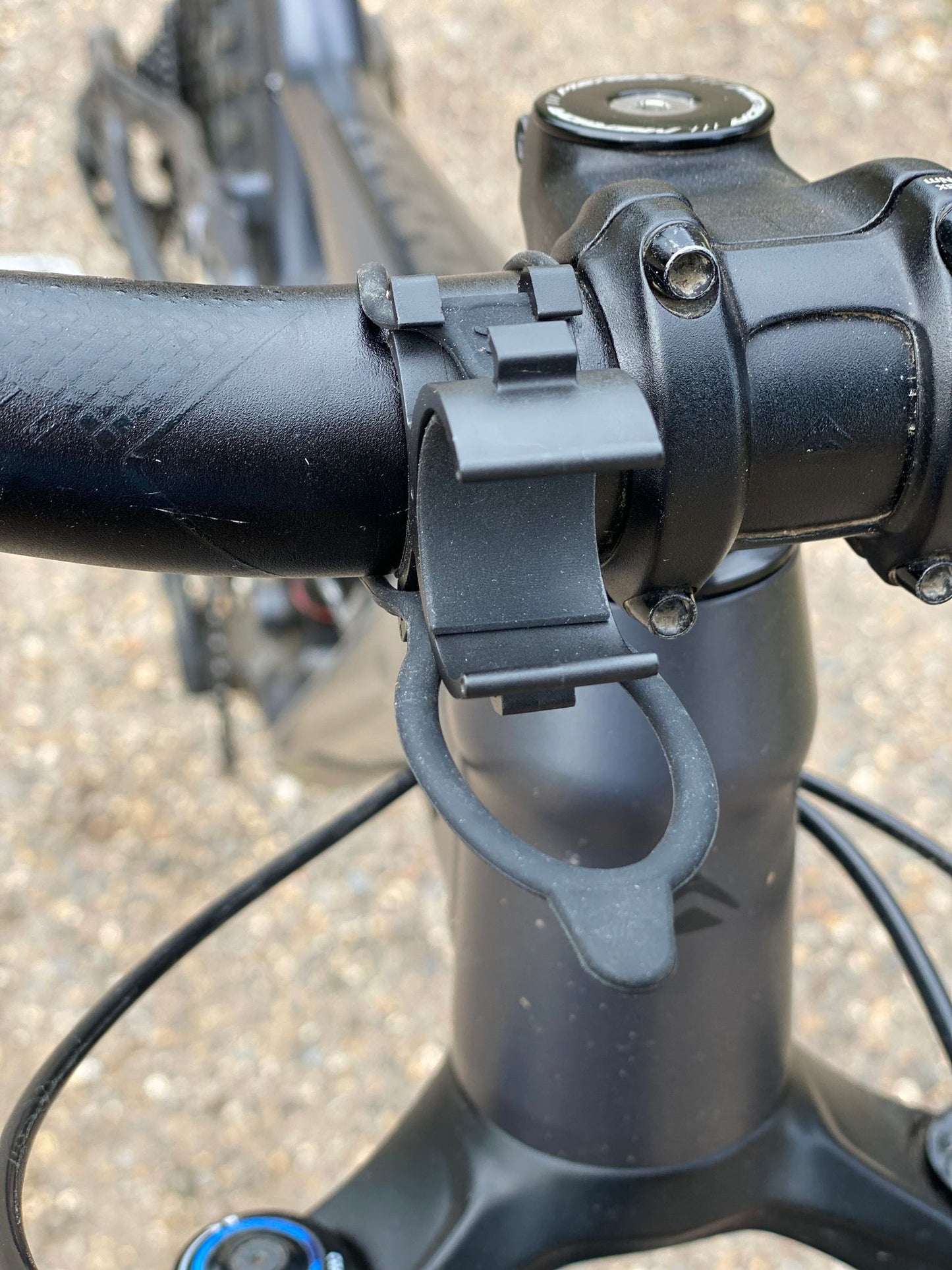 Bike light rubber mounting strap