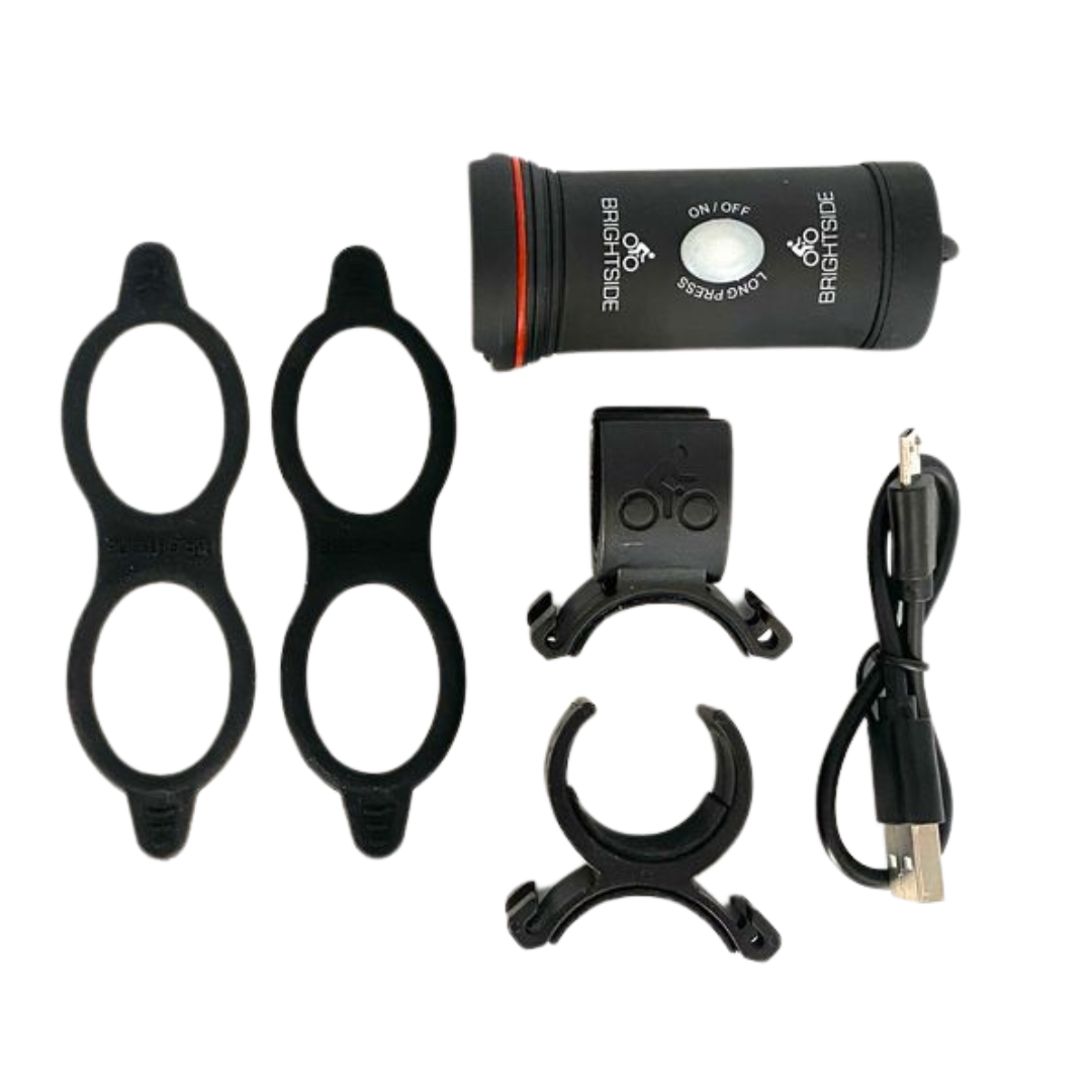 Rear only bike helmet light.